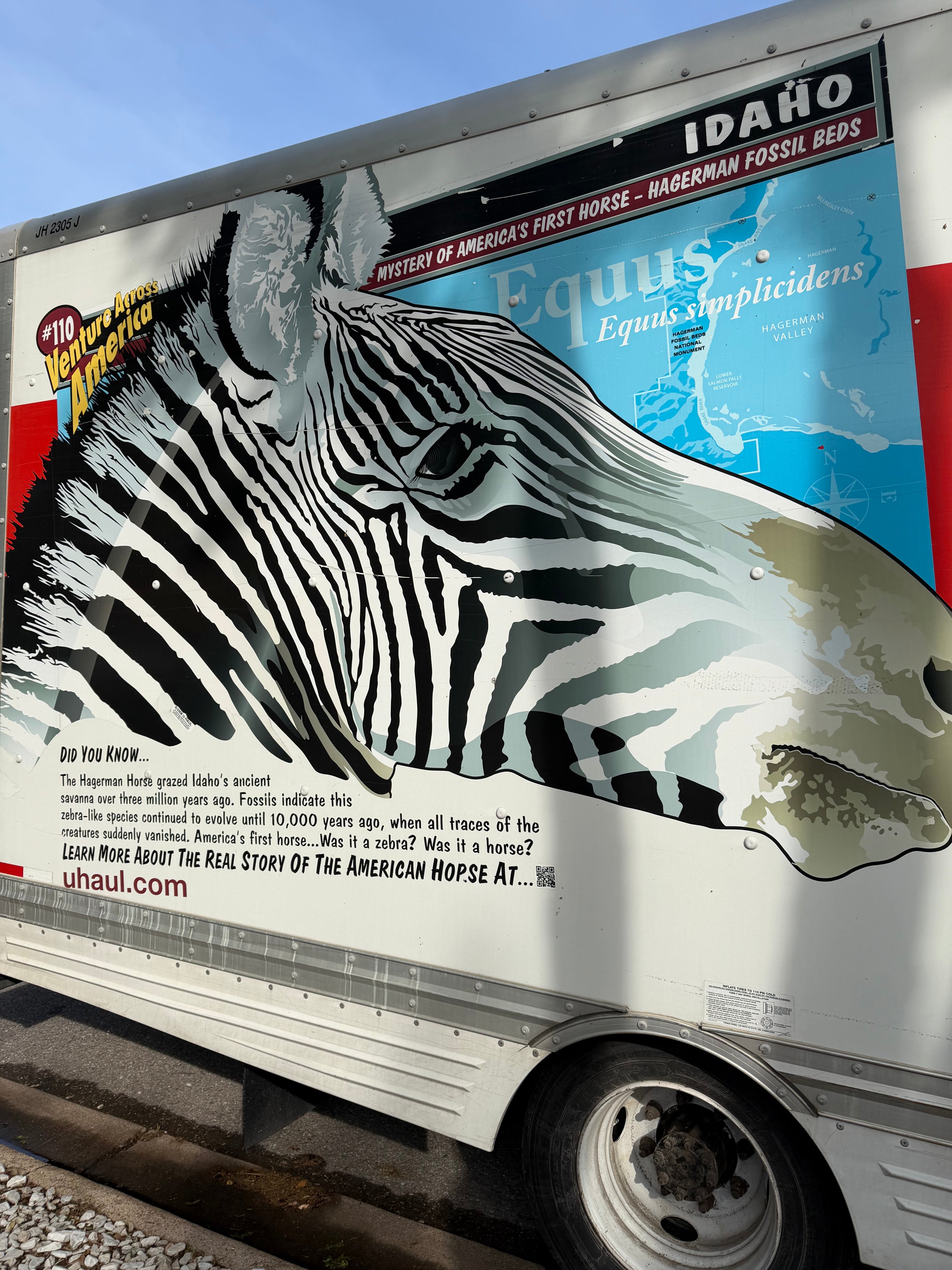 Am I the only one that loves the fun facts on the side of U-Haul trucks?