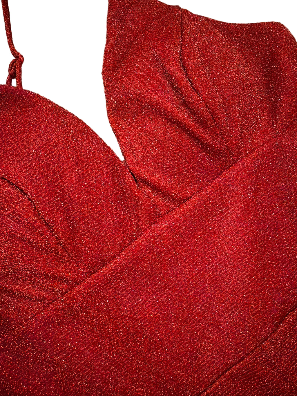 Red Sparkle Jumpsuit