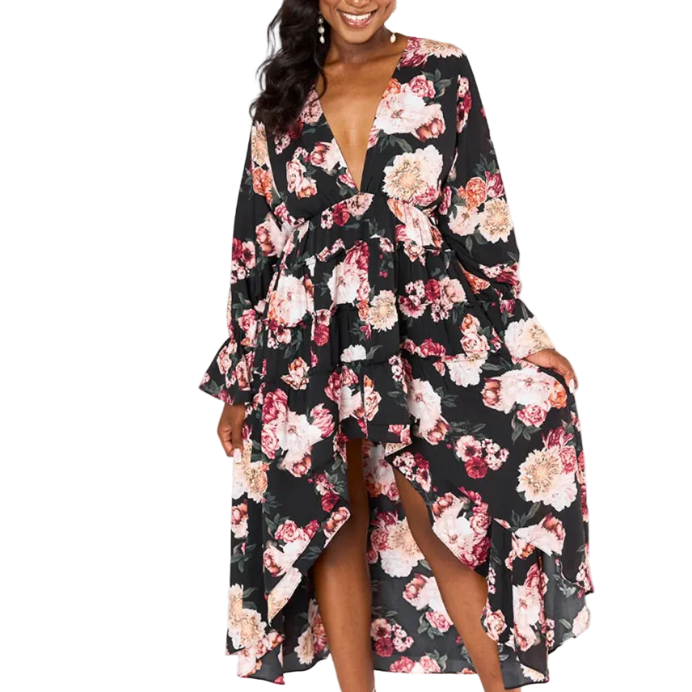 BUDDY LOVE- LENNON HIGH-LOW DRESS - NIGHTFALL Medium